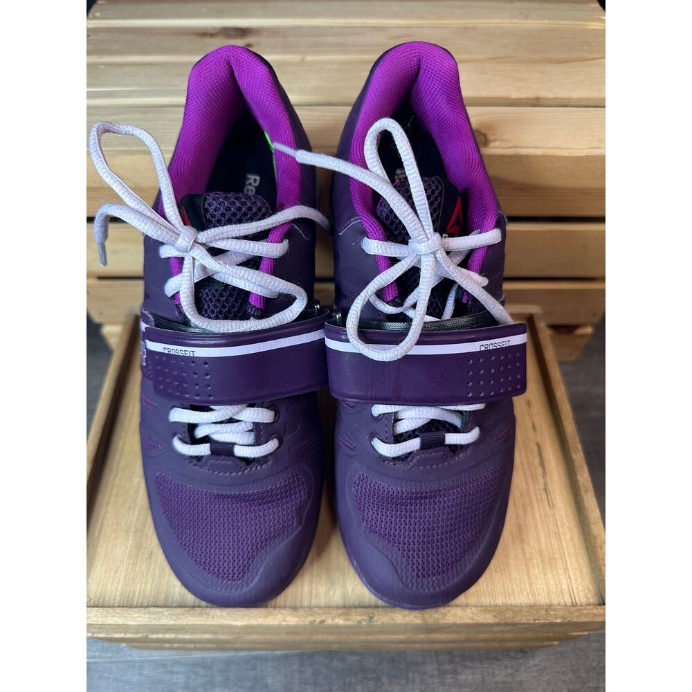 Reebok Womens CrossFit Lifter 2.0 Weightlifting Training Shoe Orchid/Lilac 7.5